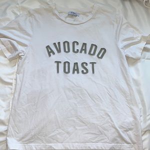 vanilla sky avocado toast graphic tee